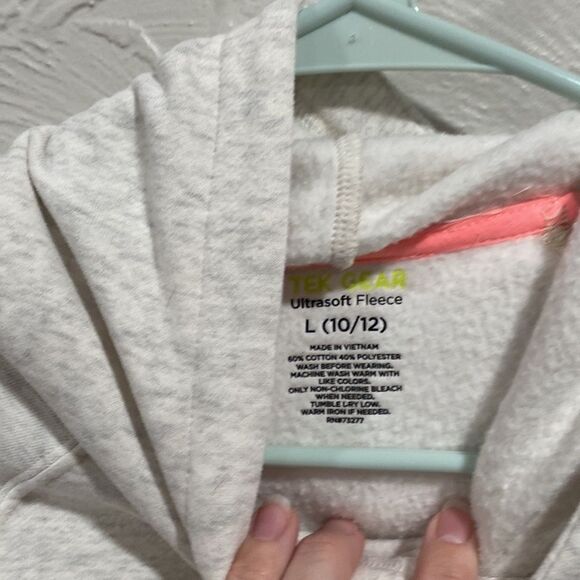 Girls tek gear hooded shirts size large (10/12) bundle - Picture 3 of 7